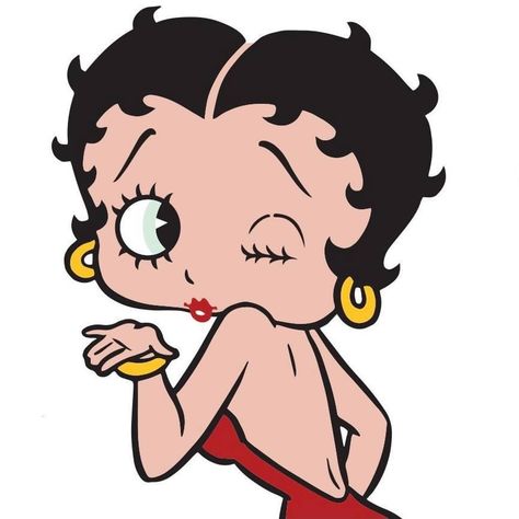 Betty Boo Drawing, Betty Boop Graduation Cap, Betty Boop Clipart, Betty Boop Icon, Betty Boop Profile Picture, Bouquet Toppers, Betty Boop Pfp, Finsta Pfp, Betty Boop Face