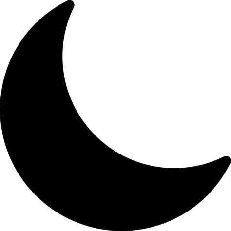 Crescent Moon Silhouette, Crescent Moon Shape, Moon Svg Free, Moon Template, Moon Clip Art, Moon Outline, Moon Symbol, Moon Svg, Mask Pictures