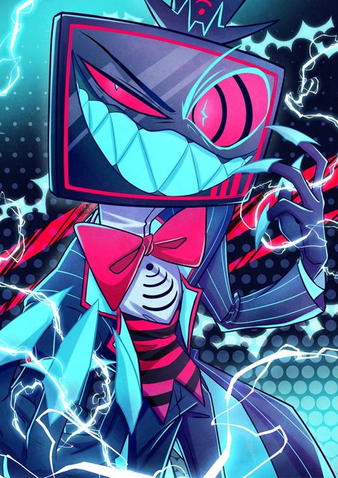 Vox Hazbin Hotel, Vox Hazbin, Hotel Trivago, Eyes On Me, Undertale Ships, Alastor Hazbin Hotel, Movies And Series, Vivziepop Hazbin Hotel, Hotel Art