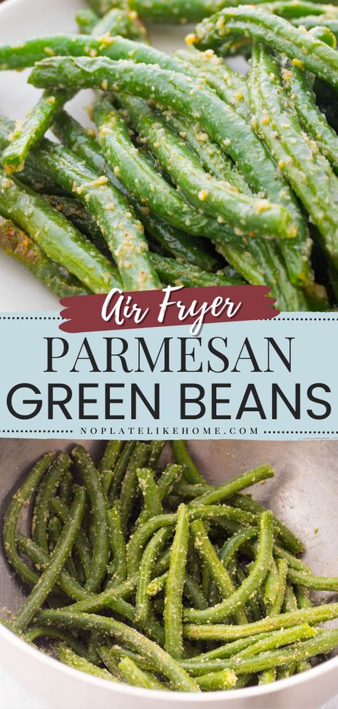 Air Fryer Green Beans, Parmesan Green Beans, Green Beans Recipe, Losing 40 Pounds, Beans Recipe, Green Bean Recipes, Healthy Lunch Recipes, Quick Snacks, Vegetable Side Dishes