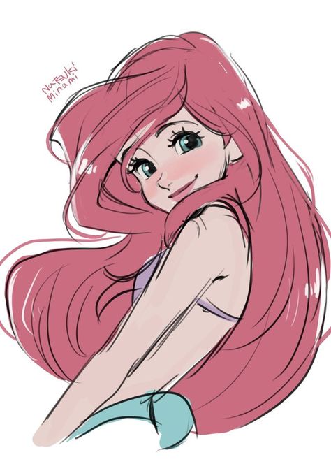 Disney Princess Fan Art, Disney Princess Drawings, Princess Drawings, Disney Artwork, Disney Sketches, Disney Princess Wallpaper, 캐릭터 드로잉, Disney Ariel, Disney Princess Pictures