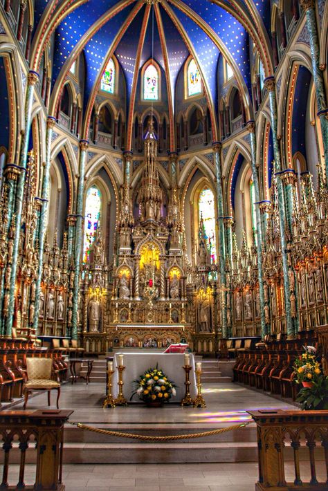 Ottawa Ontario ~ Canada ~ Notre-Dame Cathedral Basilica ~ National Historic Site of Canada Pope Leo Xiii, Notre Dame Basilica, Pope Leo, Cathedral Basilica, Notre Dame Cathedral, Ottawa Ontario, Cloud Gate, Ontario Canada, Historical Sites