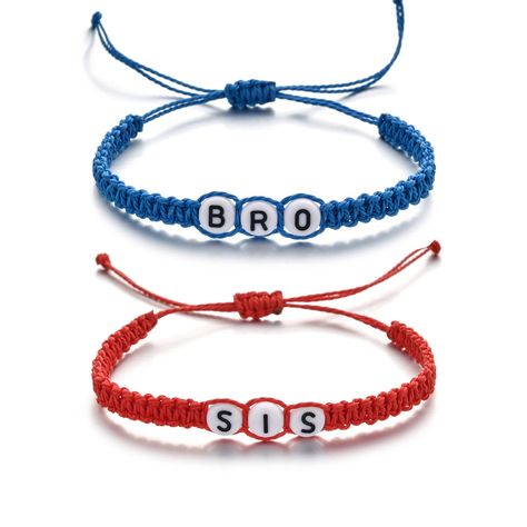 PRICES MAY VARY. 【SWEET GIFT CHOICE】Sweet gift for brother and sister, simple and classic string bracelet for men. Suitable to dad for birthday, Christmas, Thanksgiving Day etc. 【SIZE】The length is 14-24cm. It will be suitable for very small wrist or large wrist size. 【BRO SIS BRACELET】This adjustable blue and red bracelet is handmade with waxed sting and letter beads. 【MATERIAL】It’s made of polyester waxed cord, it is not easy to loose when you wear. 【SERVICE】If you have any question with this Birthday Gifts For Brother From Sister, Gifts For Brother From Sister, Handmade String Bracelets, Christmas Gifts For Brother, Creek House, Bro Sis, Sister Bracelet, Red Bracelet, Christmas Bracelet