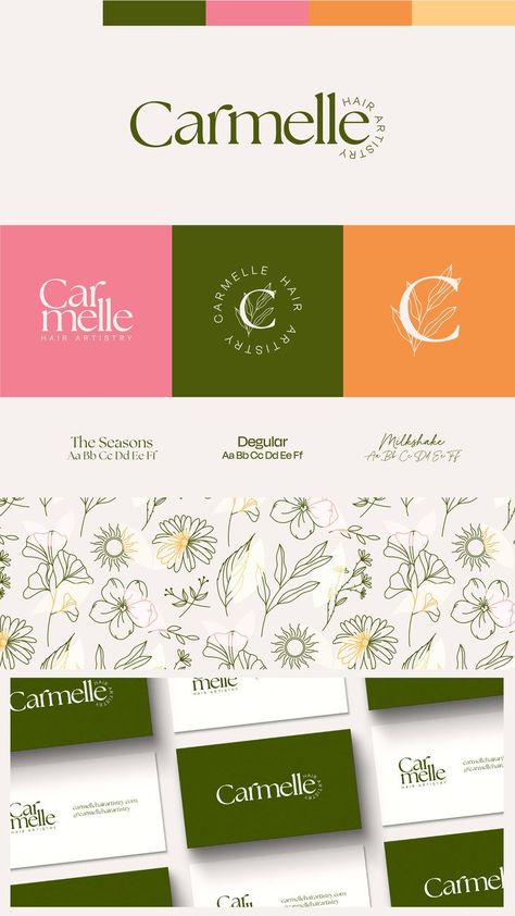 Makeup Logo Design, Visuell Identitet, Feminine Brand, Identity Logo Design, Brand Identity Logo, Salon Logo Design, Hair Logo, Makeup Logo, Cosmetic Logo