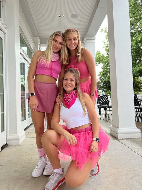 Sorority work week
Pink Out theme
Breast cancer Awareness
Zeta Tau Alpha Pink Out Hoco Week, Pink Day Outfits Spirit Week, Pink Spirit Week Outfits, Pink Spirit Day, Pinkout Ideas Outfits, Pink Spirt Week, Event Fits, Sorority Work Week, Pink Run