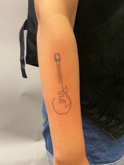 Tattoo Guitar, Guitar Tattoo, Guitar Music, New Tattoo, Infinity Tattoo, New Tattoos, Tatting, Henna, Piercings