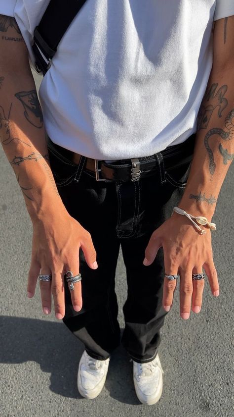 Mens Tattoo Ideas Aesthetic, Guys Tattoos Aesthetic, Mens Tattoos Aesthetic, Pinterest Men Aesthetic, Tattoo Ideas Aesthetic Men, Scattered Tattoos Men, Tattoo Man Aesthetic, Man With Tattoos Aesthetic, Aesthetic Tatoos Men