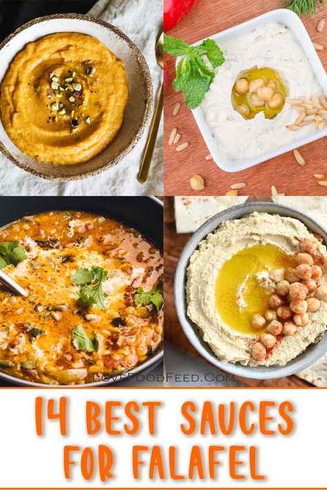 Sauces For Falafels Falafel Dip, Sauce For Falafel, Falafel Sauce Recipe, Falafel Sauce, Best Falafel Recipe, Best Sauces, Lebanese Garlic Sauce, Sauces And Dips, Homemade Falafel