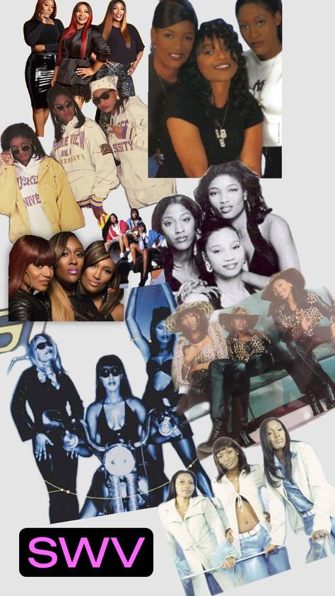 SWV Swv 90s Aesthetic, Swv 90s, 90s Rnb, Shuffle Board, Music Inspiration, 90s Hip Hop, 90s Aesthetic, 90s Fashion, Connect With People