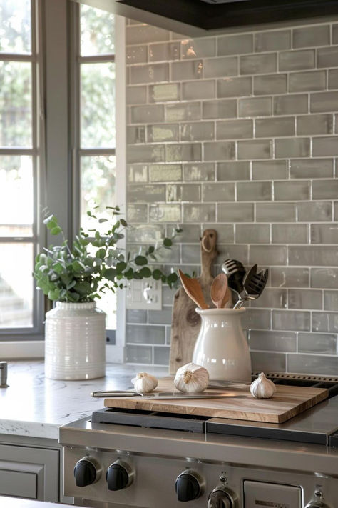 50 Modern Farmhouse Kitchen Backsplash Ideas for Contemporary Homes Old Farmhouse Kitchen Ideas, Island Decorations, Farmhouse Backsplash Ideas, Modern Farmhouse Kitchen Backsplash, Kitchen Wall Covering, Country Kitchen Backsplash, Farmhouse Kitchen Backsplash Ideas, Rustic Kitchen Backsplash, Backsplash Kitchen White Cabinets