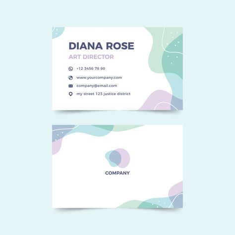 Double Sided Business Cards, Visiting Cards, Professional Business Cards, Calling Cards, Mockup Free Psd, Business Card Mock Up, Post Design, Business Card Template, Name Cards