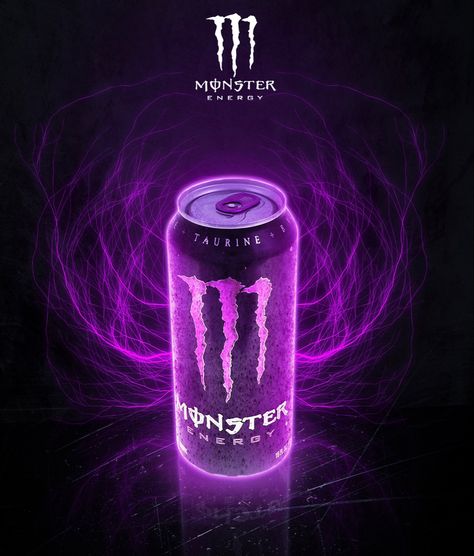 Monster Energy Drink Logo, Gradient Color Design, Drink Poster, Monster Energy Drink, Best Gaming Wallpapers, Gaming Wallpapers, Energy Drink, Monster Can, Cool Tech