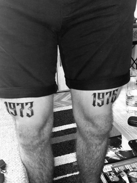 Parents Born Year Parents Years Tattoo, Born Year Tattoo, Birthday Year Tattoo, Remember Tattoo, Parent Tattoos, Birthday Tattoo, Date Tattoos, Birth Parents, Aztec Tattoo