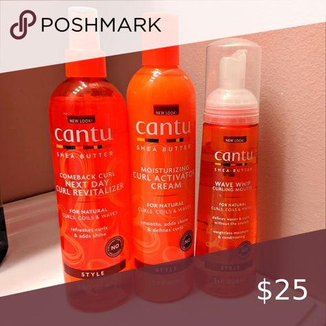 Cantu hair styling products Cantu Hair, Cantu Hair Products, Curl Activator, Hair Styling Products, Natural Waves, Defined Curls, Hair Curly, Styling Products, Natural Curls