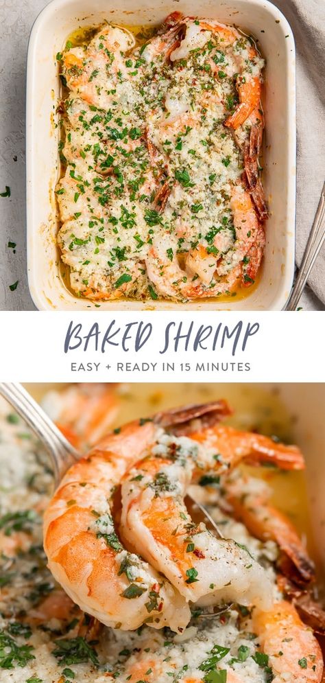 Holiday Shrimp Recipes, Oven Shrimp Recipes, Oven Baked Shrimp, Jumbo Shrimp Recipes, Baked Shrimp Recipes, 40 Aprons, Pescatarian Diet, Pescetarian Recipes, Thanksgiving 2023