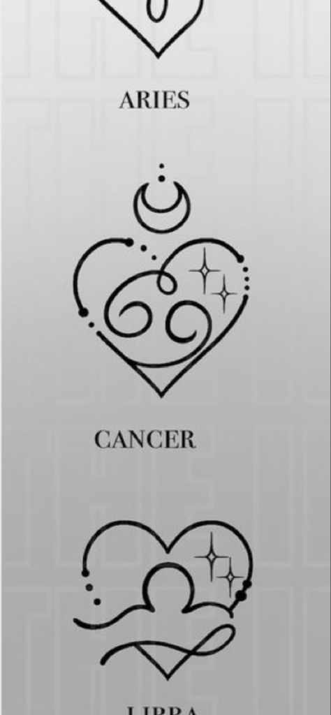 Cancerian Symbol, Cancerian Woman Tattoo, Tattoos For Cancerian Women, Cancerian Astrology Tattoo, Small Cancerian Tattoos, Greyson Tattoo, Cancerian Tattoo For Women, Cancerian Tattoo, Aries Tattoo Ideas