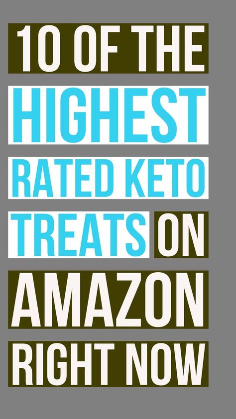 If you are a Keto Beginner, you’re going to be so happy you found this post! Today I’m going to introduce you to some of the most delicious, most popular keto treats on Amazon.  Because of these incredible goodies you don’t have to give up the sweet and savory tastes you love. Try them all to find something that delights you, or pick a new one every few weeks to sample. Here are 10 Of the Highest Rated Keto Treats On Amazon Right Now. #KetoSnacks #popularketosnacks #bestketosnacks Keto Beginner, Keto Treats, Keto Diet List, Diary Free, Keto Diet Breakfast, Ketosis Diet, Diet Breakfast Recipes, High Fat Foods, Keto Lifestyle