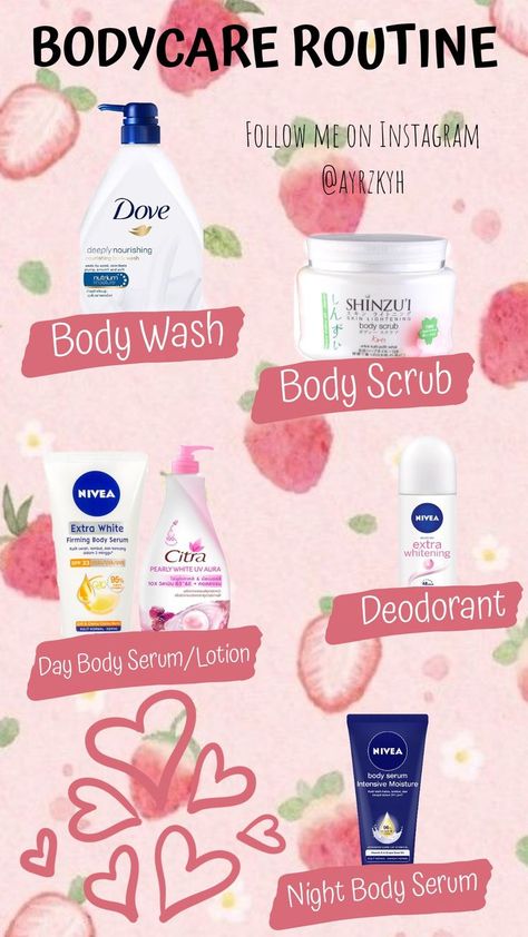 Rekomendasi Body Care, Skincare Kulit Kering, Body Care Mencerahkan, Skin Body Care Routine, Bad Acne, Recommended Skin Care Products, Beautiful Skin Care, Healthy Skin Tips, Body Serum