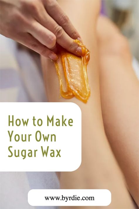 Homemade Sugar Wax For Hair Removal, Diy Sugar Wax Recipe, Super Smooth Legs, Diy Sugar Wax, Brazillian Wax, Wax Homemade, Home Made Wax, Homemade Hair Removal, Homemade Sugar Wax