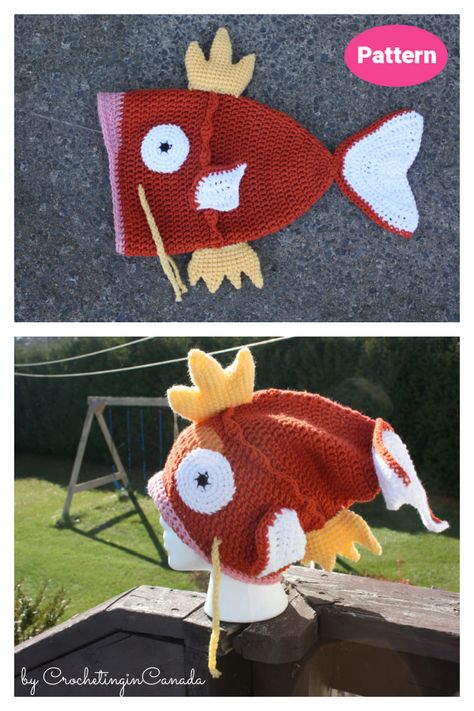 Crochet fish patterns