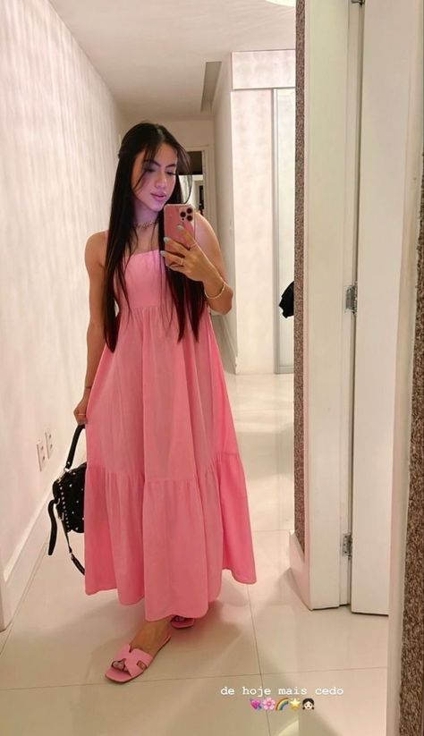 Pink Evening Dress, Casual Day Outfits, Fashion Mistakes, Outfits Casuales, Modest Outfits, Look Fashion, Beach Outfit, Modest Fashion, Classy Outfits