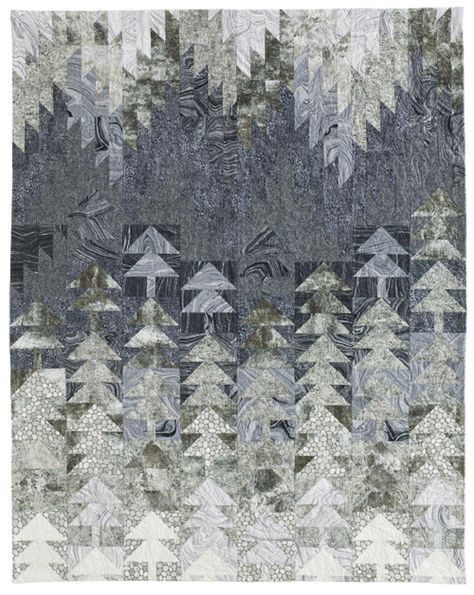 Welcome to the Misty Pines Quilt Along! Pictorial Quilts, Outdoor Quilt, Mccalls Quilting, Lap Quilt Patterns, Neutral Quilt, Sewing Quilts, Mountain Quilts, Flying Geese Quilt, Shirt Quilts