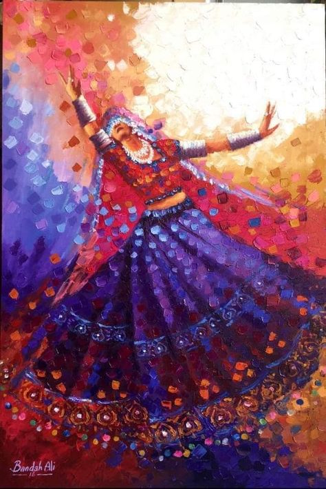 Painting On Indian Festival, Ghoomar Dance Painting, Indian Wedding Painting Canvas, Rajasthani Traditional Paintings, Dance Art Drawing, Face Art Painting, Rajasthani Painting, Boho Art Drawings, Indian Painting