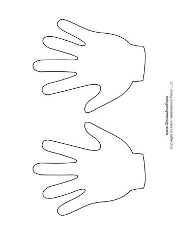 A set of printable handprint templates for classroom arts and crafts. Hands Template Free Printable, Hand Template Free Printable, Hand Print Template, Hands Template, Hand Activity, Printable Hands, Handprint Template, Hand Template, Hands Craft