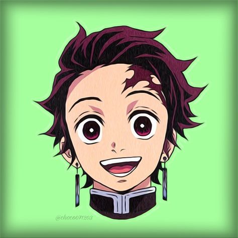 Tanjiro Angry Face, Tanjiro Face, Tanjiro Icon, Kamaboko Squad, Angry Face, Tanjiro Kamado, Peaceful Life, Little Sisters, Demon Slayer