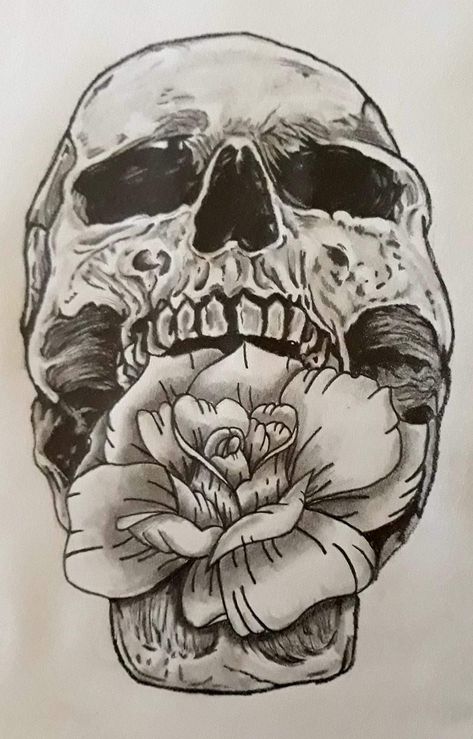 Rose In Mouth, Mouth Tattoo, Dead Tattoo, Skeleton Art, Eye Tattoo, Pattern Ideas, Tattoo Pattern, Skull Tattoo, Tatting