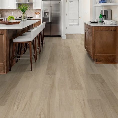 FRESH TAKE 3415V - LOUNGE GREIGE | Vinyl Shaw Luxury Vinyl Plank Flooring, Vinyl Flooring Bedroom, Vinyl Wood Flooring, Vinyl Flooring Kitchen, Shaw Flooring, Lvp Flooring, Wood Tile Floors, Flooring Trends, Flooring Store