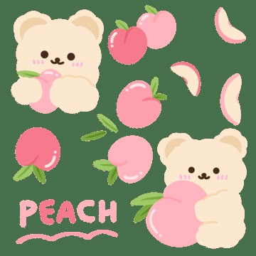 Korean Stickers Png, Hoppang Korean Bear Icon, Cute Stickers Aesthetic Korean, Hoppang Korean Bear, Korean Bear Icon, Bear Art Cute, Korean Bear Stickers, Sticker Png Cute, Cute Korean Bear