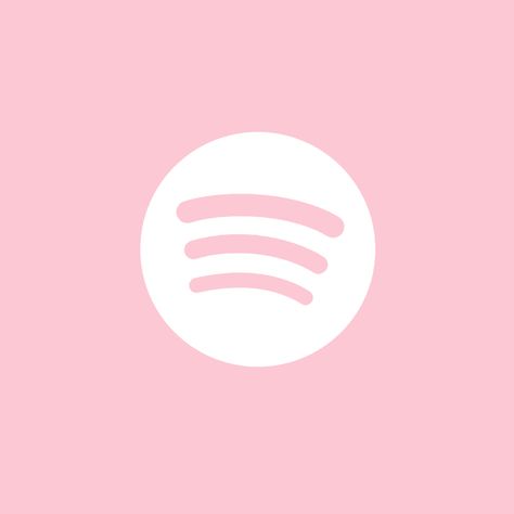 #spotify #app #appicon #ios14 #iphone #pink Baby Pink Wallpaper Iphone, Spotify Logo, Icones Do Iphone, Android Icons, Zestaw Ikon, App Store Icon, Icons Pink, Pink Wallpaper Girly, Widget Design