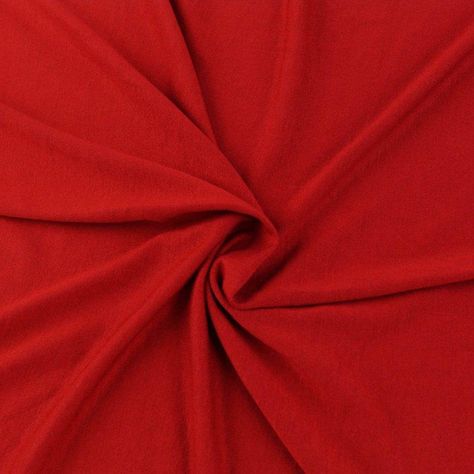 FabricLA 12oz Cotton Spandex Jersey Knit Fabric | Red - FabricLA.com Head Accessories, Jersey Knit Fabric, Medium Weight, Knit Fabric, Cotton Fabric, Angeles, Yard, Spandex, Red