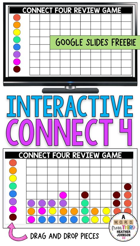 Engaging way to review math or any other subject. Connect 4 game template for Google Slides Math Connect Four, Connect 4 Review Game, Connect 4 Classroom Game, Connect Four Math Game, Connect Four Review Game, Connect 4 Math Game, 3rd Grade Math Review Games, Math Test Review Games, Math Games Grade 4