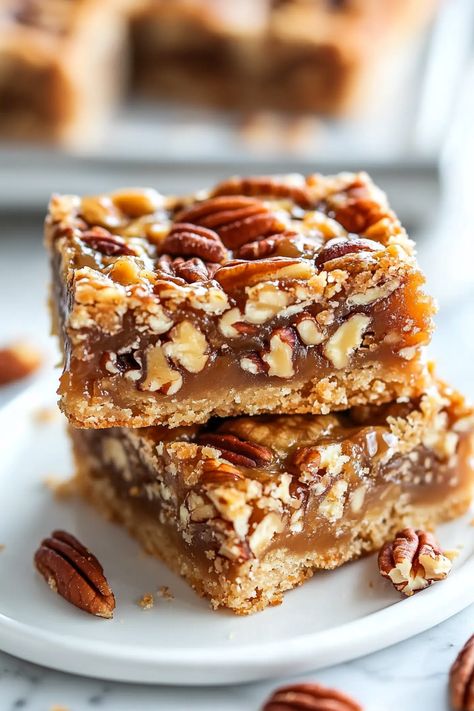 Caramel Pecan Dream Bars Caramel Pecan Dream Bars, Pecan Dream Bars, Chocolate Pecan Bars, Pecan Pie Bar, Chocolate Pecan Pie Bars, Pecan Pie Cookies, Dream Bars, I Declare, Pecan Bars