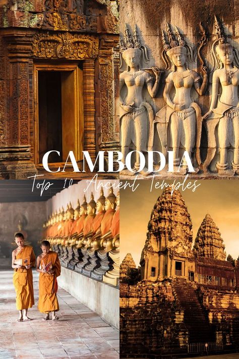 You can take great Cambodia travel photography at its famous temples: Angkor Wat, Siem Riep,... For a travel guide, consult this travel bucket list for a divine Cambodia photography adventure. Cambodia Travel Photography, Siem Riep Cambodia, Cambodia Aesthetic, Cambodia Food, Cambodia Photography, Cambodia Itinerary, Drunken Master, Cambodia Beaches, Travel Cambodia