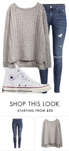 Outfit Sueter Gris, Outfits Con Converse Blancos, Expensive Fashion, Comfy Outfit, Outfits With Converse, Winter Outfits For Work, Sweater Pullover, Mode Style, Fall Winter Outfits