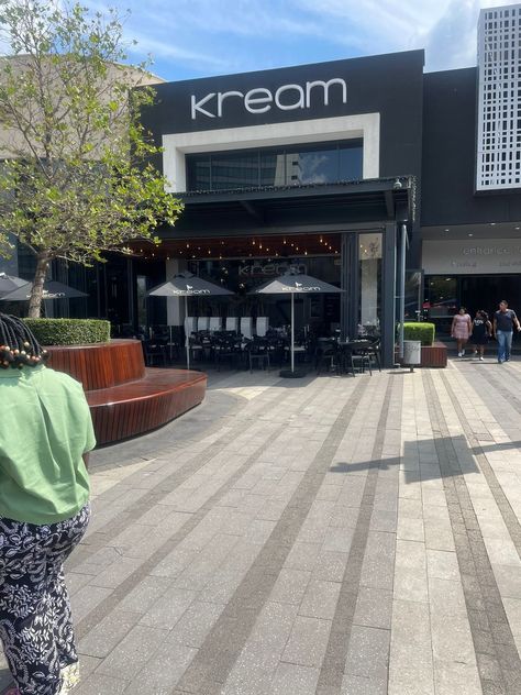 Mall of Africa Kream restaurant aesthetic for food lovers Fancy Restaurant Aesthetic, South African Restaurant, Restaurant Fancy, Finance Women, Restaurant Aesthetic, City Of Gold, Aesthetic Vision Board, Aesthetic Places, South Africa Travel