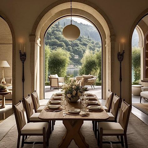 Italian Villa Decor, Tuscany Style Home, French Colonial Style, Modern Tuscan, Countryside Home, Tuscan Style Homes, Tuscan Countryside, Tuscany Villa, Tuscan Villa