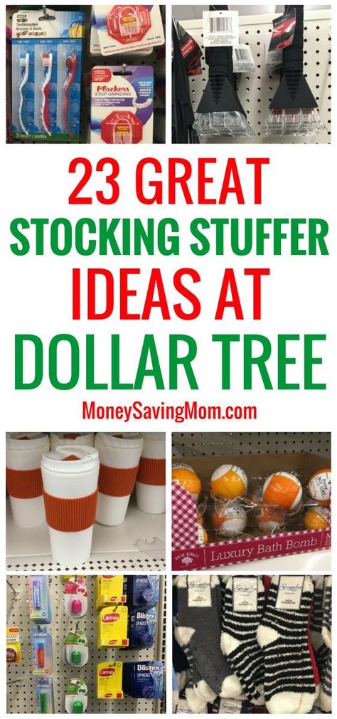 Check out these great stocking stuffer ideas on a budget! All of these are $1 or less at Dollar Tree! 5 Dollar Gifts, Cheap Stocking Stuffers, Filler Ideas, Dollar Tree Gifts, Stocking Ideas, Diy Stocking Stuffers, Frugal Christmas, Stocking Stuffer Ideas, Stocking Stuffers For Men