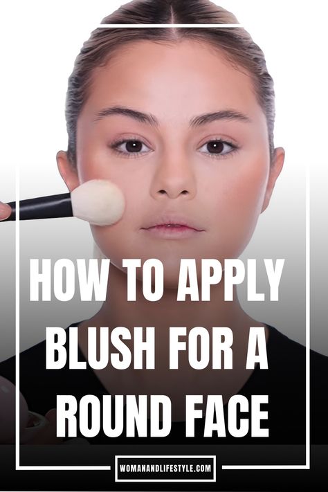 How To Apply Blush For A Round Face Apply Blush Round Face, Applying Blush, Chiseled Jawline, Increase Height Exercise, Fair Complexion, Best Makeup Tips, How To Apply Blush, Apply Makeup, Makeup Stuff