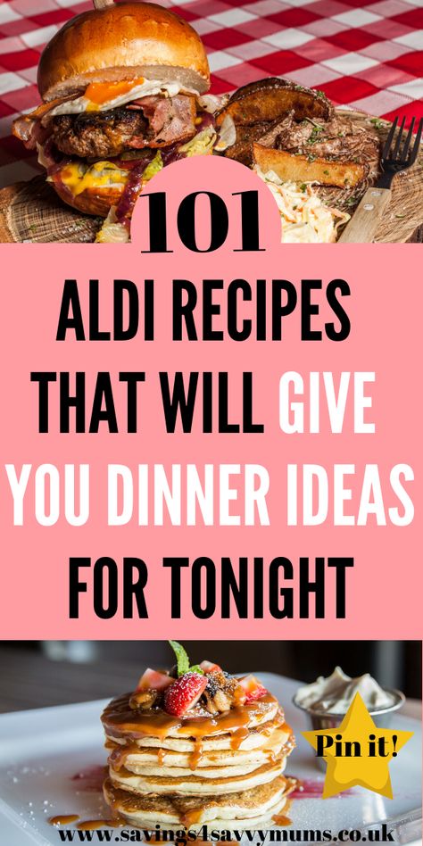 101 Aldi Recipes That Will Give You Dinner Ideas For Tonight - Savings 4 Savvy Mums Aldi Dinners, Dinner Ideas For Tonight, Aldi Shopping List, Aldi Meal Plan, Aldi Recipes, Aldi Shopping, Budget Friendly Dinner, Budget Family Meals, Rosemary Chicken