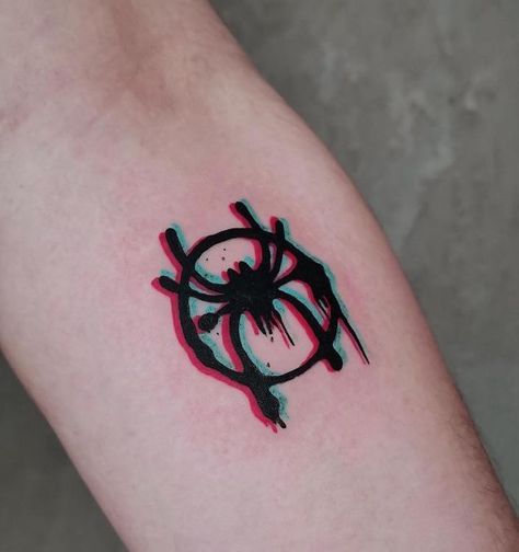 Spider Verse Tattoo Ideas, Across The Spider Verse Tattoo, Spider Verse Tattoo, Spiderverse Tattoo, Spiderman Hand, Spiderman Tattoo, Verse Tattoos, Abstract Tattoo Designs, Hand Doodles