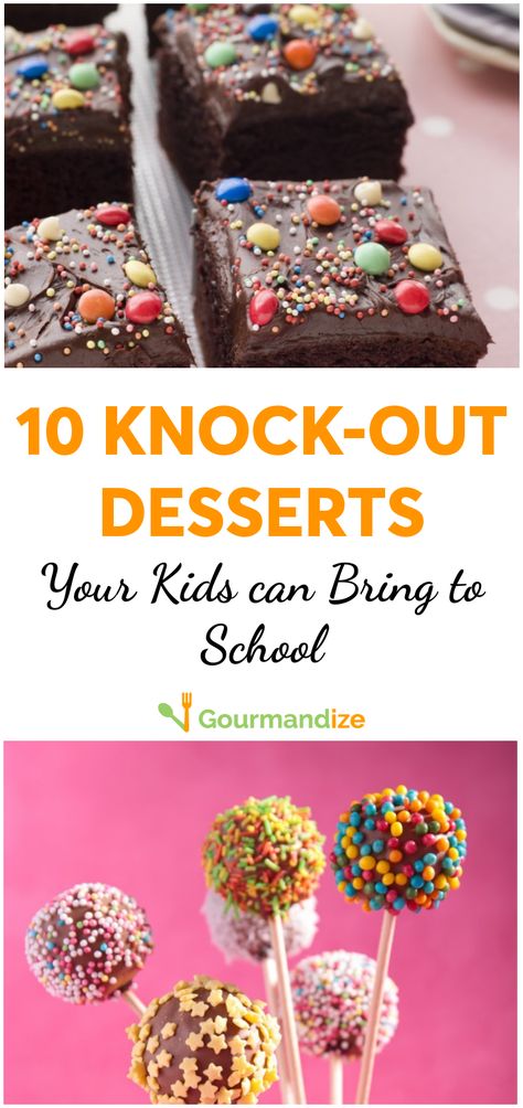 Whether for birthdays or holiday parties, send your kids to school with these delectable treats—their classmates will worship them! #dessert #easydesserts #backtoschool #lunchbox #homemade #kidfriendly Desserts For School Parties, Office Birthday Treats, Homemade Birthday Treats For School, School Lunch Dessert Ideas, Best Birthday Treats For School, Unique Birthday Treats For School, Birthday School Snacks, Kindergarten Birthday Treats Classroom, Birthday Treats To Take To School Easy