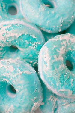 turquoise donuts, petra collins. Turquoise Aesthetic, Blue Donuts, Petra Collins, Everything Is Blue, Blue Food, Shades Of Turquoise, Aqua Turquoise, Bleu Turquoise, Feeling Blue