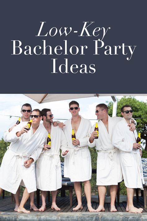 Low-Key Bachelor Party Ideas | Photo: Greg Lumley. Read Here: https://www.insideweddings.com/news/planning-design/10-fun-and-alternative-ideas-for-bachelor-parties/3014/ Ideas For Bachelor Party, Mens Bachelor Party, Bachelor Party Themes, Bachelor Party Ideas, Bachelor Party Games, Bachelor Party Favors, Bachelor Party Shirts, Outfit Ideas For Church, Bachelorette Bachelor Party