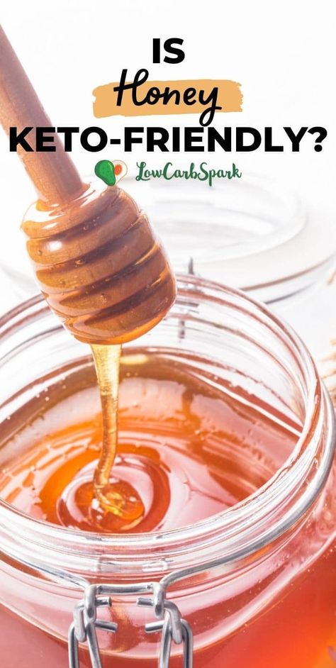 Are you wondering if you can enjoy the sweet taste of honey on a low-carb keto diet? Well, reading this post, you will find the answer and some of the best replacements for this natural sweetener! #ketodiet #ketosis #honey via @lowcarbspark Keto Honey Recipes, Sweet As Honey Keto Recipes, Keto Alternatives, Keto Honey, Sugar Free Honey, Keto Carbs, Best Keto Breakfast, Cyclical Ketogenic Diet, Craving Sweets