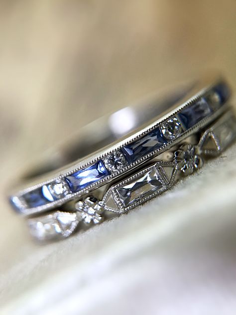 Sapphire Diamond Wedding Band, Sapphire Band Ring, Diamond Eternity Rings, Diamond Sapphire Ring, Sapphire Eternity Band, Sapphire And Diamond Band, Sapphire Eternity Ring, Rings Luxury, Blue Stone Ring