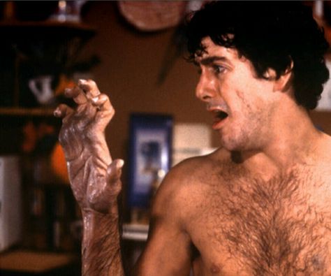 An American Werewolf In London David Naughton, An American Werewolf In London, Werewolf In London, American Werewolf In London, Best Horror Movies, Body Horror, Horror Monsters, Movie Facts, Movies Of All Time